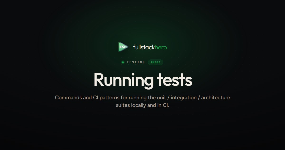 Running tests in .NET 10 — dotnet test, filters, CI patterns